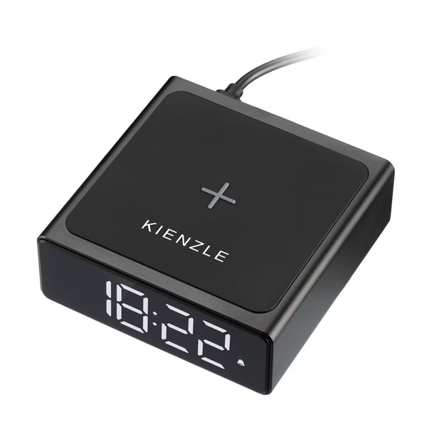 Digitaler Wecker mit kabelloser Ladestation