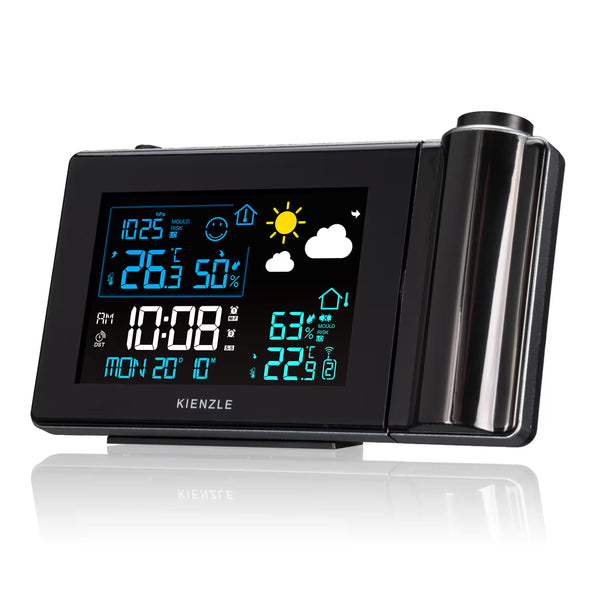 Funk-Wetterstation mit Projektion