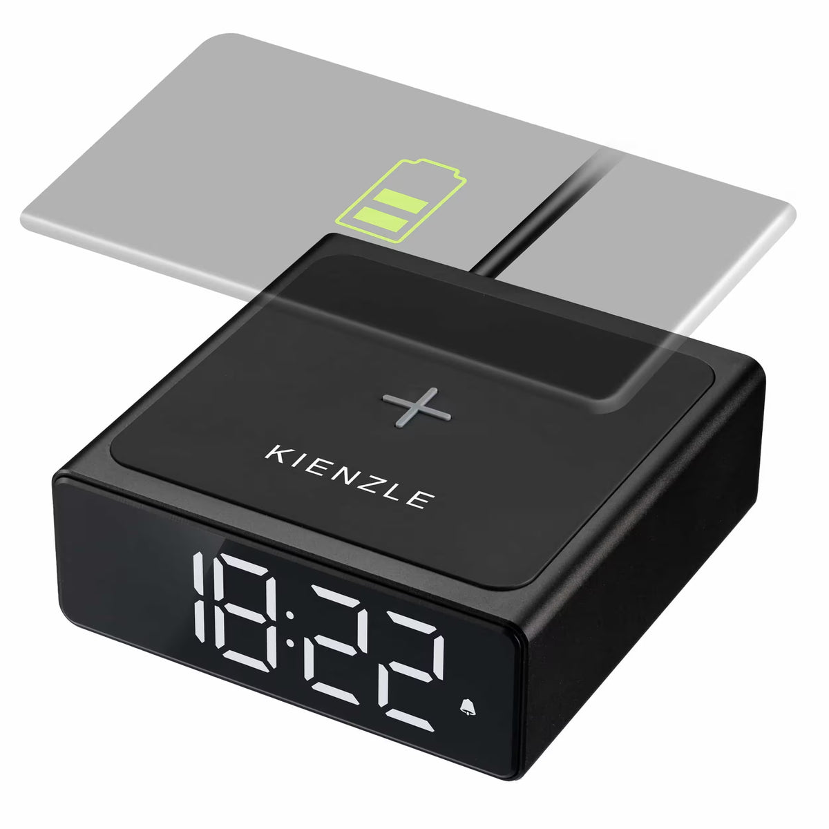 Digitaler Wecker mit kabelloser Ladestation – Kienzle 1822