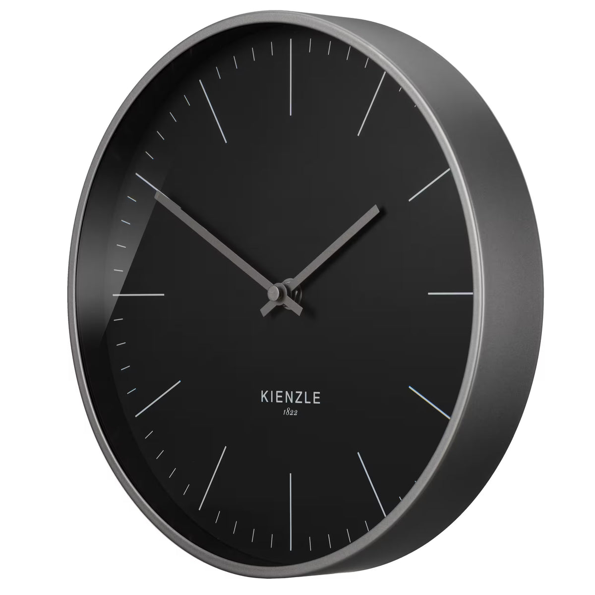 Funkwanduhr Modern Anthrazit – Kienzle 1822