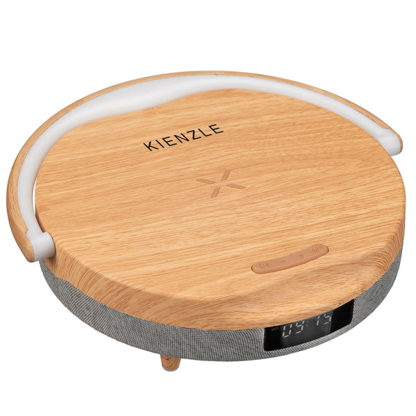 LED-Wecker mit Bluetooth® Lautsprecher und kabelloser Ladestation