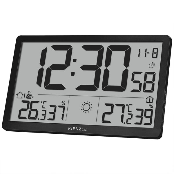 JUMBO NEO LCD WETTER-WANDUHR