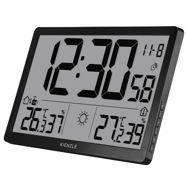 JUMBO NEO LCD WETTER-WANDUHR