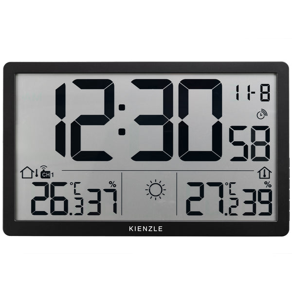 JUMBO NEO LCD WETTER-WANDUHR